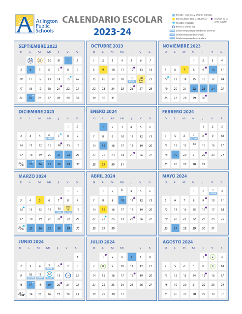 2023-24 APS Calendar Page 2