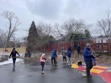 Photo from MLK Day of Service