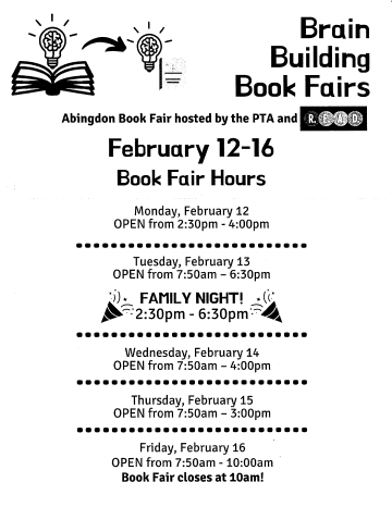 Book Fair flyer